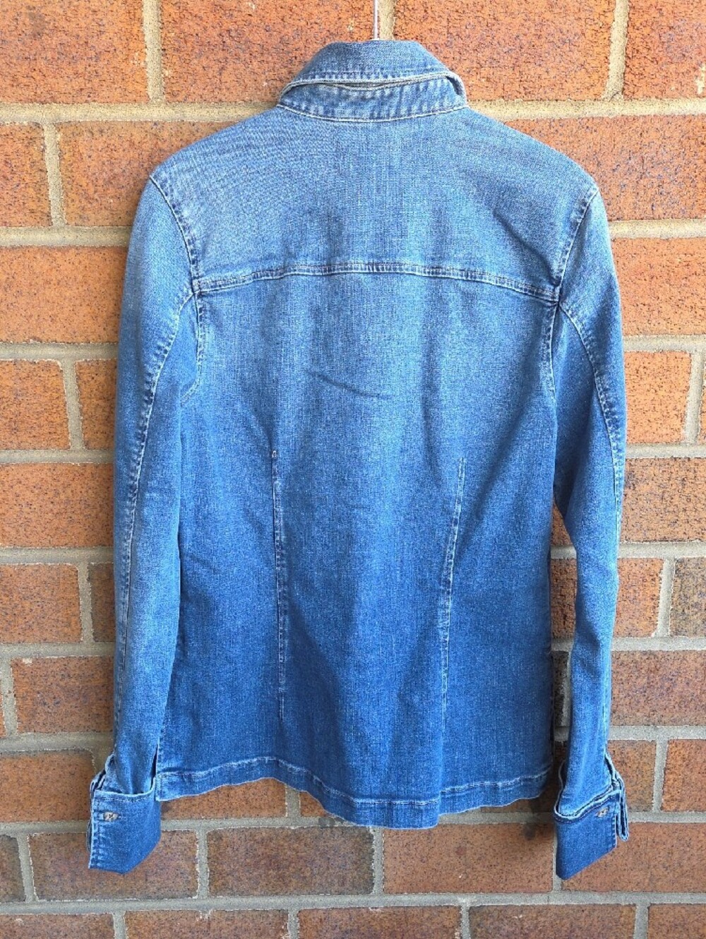 Ag Adriano Goldschmied Denim Shirt Jacket - Picture 7 of 10